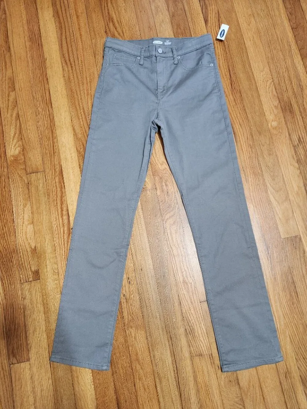 Old Navy Boy's Karate Built-In Flex Max Slim Denim Pants - Gray - Size 16
